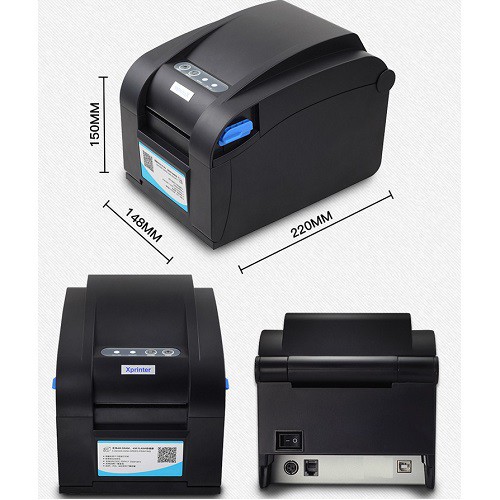 Máy In đơn hàng TMDT - in mã vạch - in tem Xprinter 350B/350BM