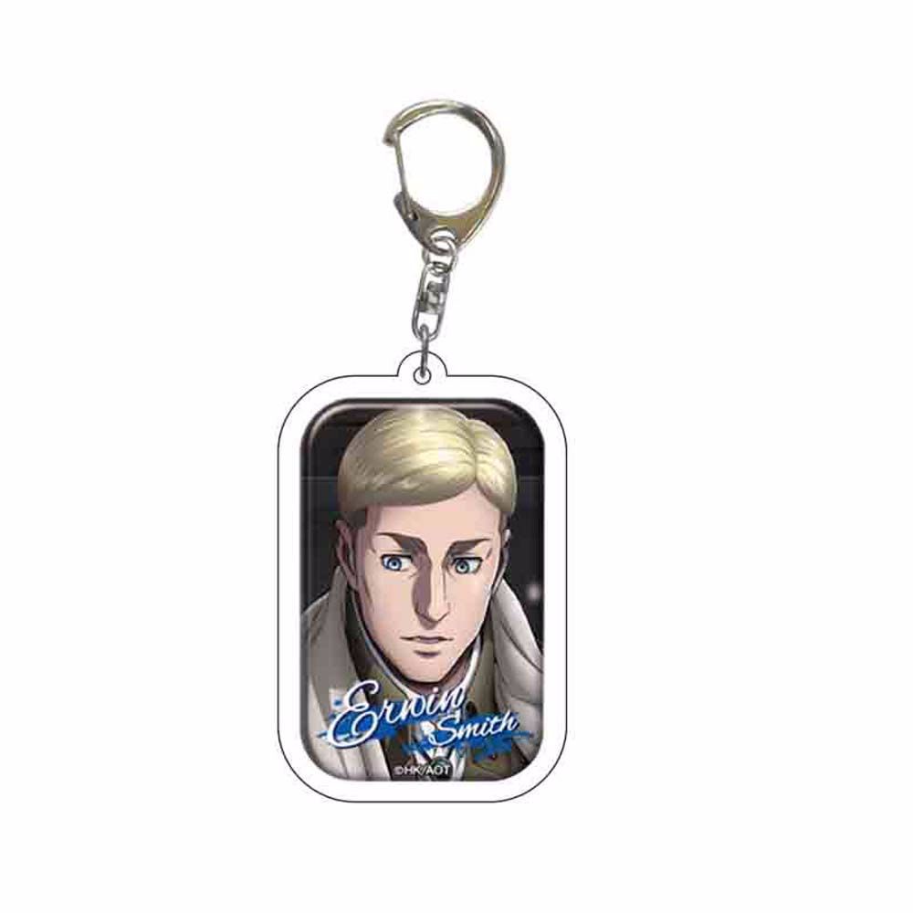 Móc Chìa Khóa Hình Levi Ackerman Eren Jaeger Trong Attack On Titan Giá Đỡ