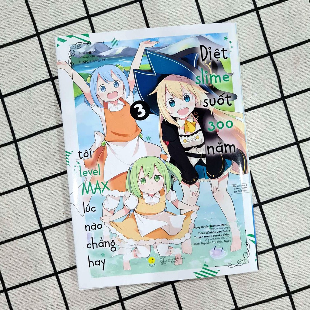 Sách - [Manga] Diệt Slime Suốt 300 Năm, Tôi Levelmax Lúc Nào Chẳng Hay (Tập 3)