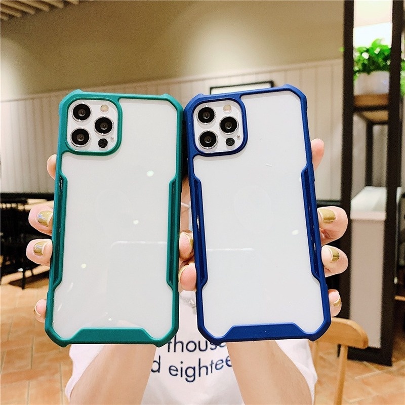 Ốp Điện Thoại Trong Suốt Chống Sốc Cho OPPO A5 A3S A7 A5S A96 A9 A8 A31 A53 A93 A73 2020 A52 A92 A15 A15S A12 A12E