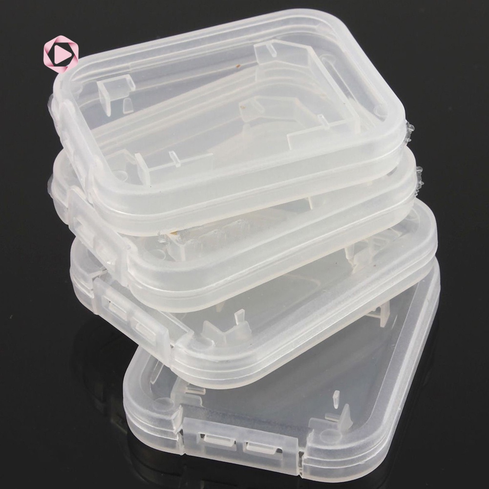 Set 10 Hộp Đựng Thẻ Nhớ Sdhc Trong Suốt Giá Đỡ | BigBuy360 - bigbuy360.vn