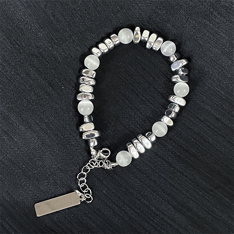 Vòng Tay Đá Opal Phong Cách retro Thời Trang