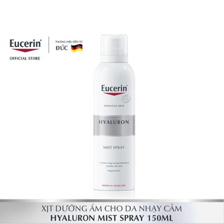 Xịt dưỡng ẩm cho da nhạy cảm Eucerin Hyaluron Mist Spray 150ml [MỸ PHẨM CHÍNH HÃNG]