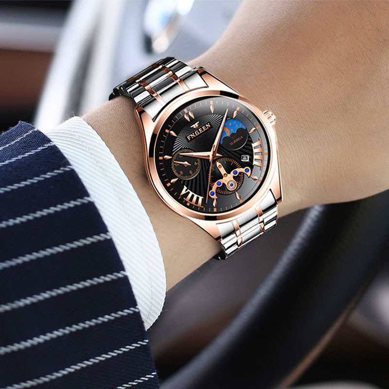 Đồng hồ nam Chính Hãng FNGEEN FTL Mặt Phản Quang Cực Đẹp | BigBuy360 - bigbuy360.vn