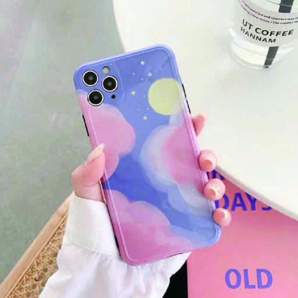 Ốp Lưng Ip ⚡ Ốp Lưng Điện Thoại Ip Sao Và Trăng ⚡ Ip 7/8/7PPlus/8P/X/Xs/Xsmax/11/11Promax- TGDĐ89