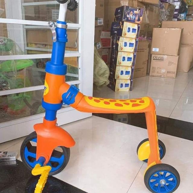 Xe trượt scooter  2in 1 cho bé