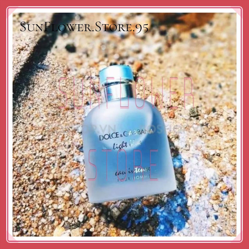 ✧ Mẫu thử nước hoa dolce&gabbana light blue eau intense 10 ml dạng xịt.𝒦𝒟.𝒮𝓉ℴ𝓇ℯ️