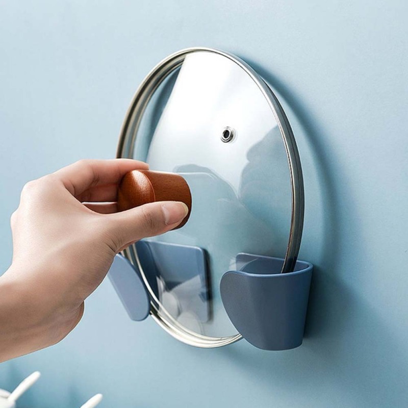 Set 2 Giá Giữ Nắp Nồi Gắn Tường Tiện Lợi