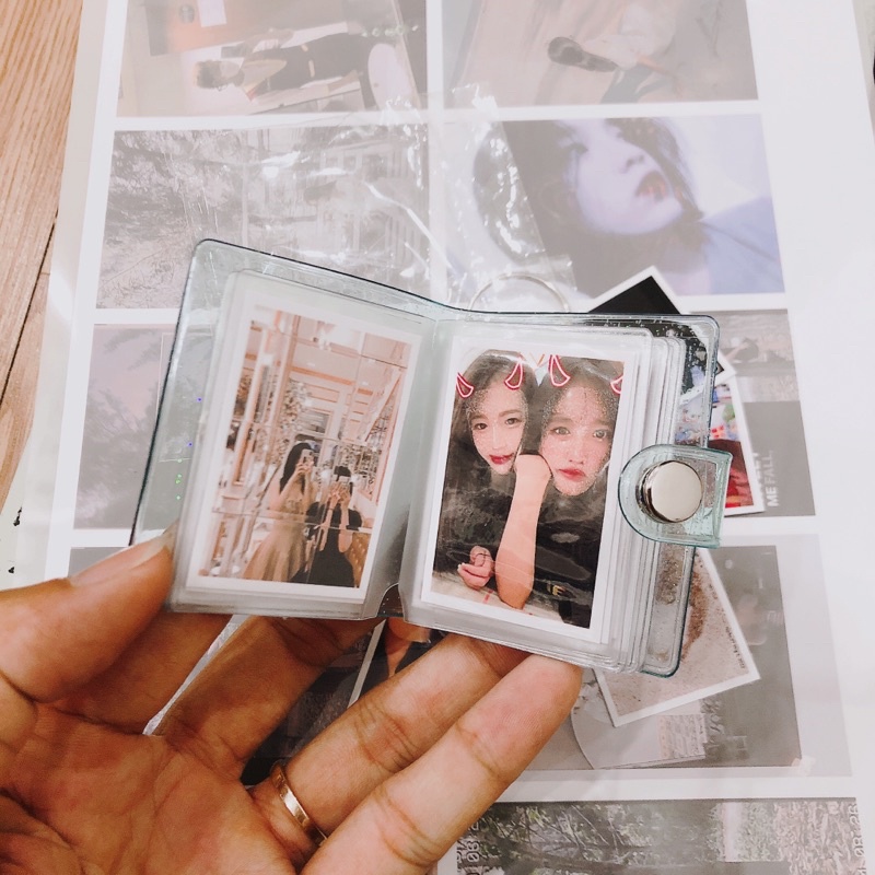 Album ảnh mini - Móc khóa in hình mini - Free in ảnh theo yêu cầu 18 ảnh