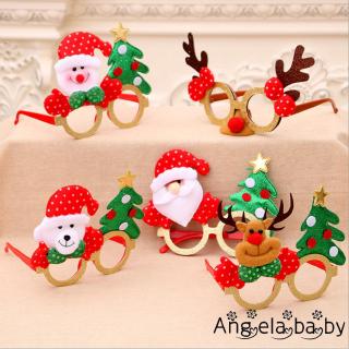 hღ✯Giáng Sinh Kính Khung Dễ Thương Trẻ Em Người Lớn Đồ Trang Trí Trang Trí Tiệc Tối Đồ Chơi Quà Tặng