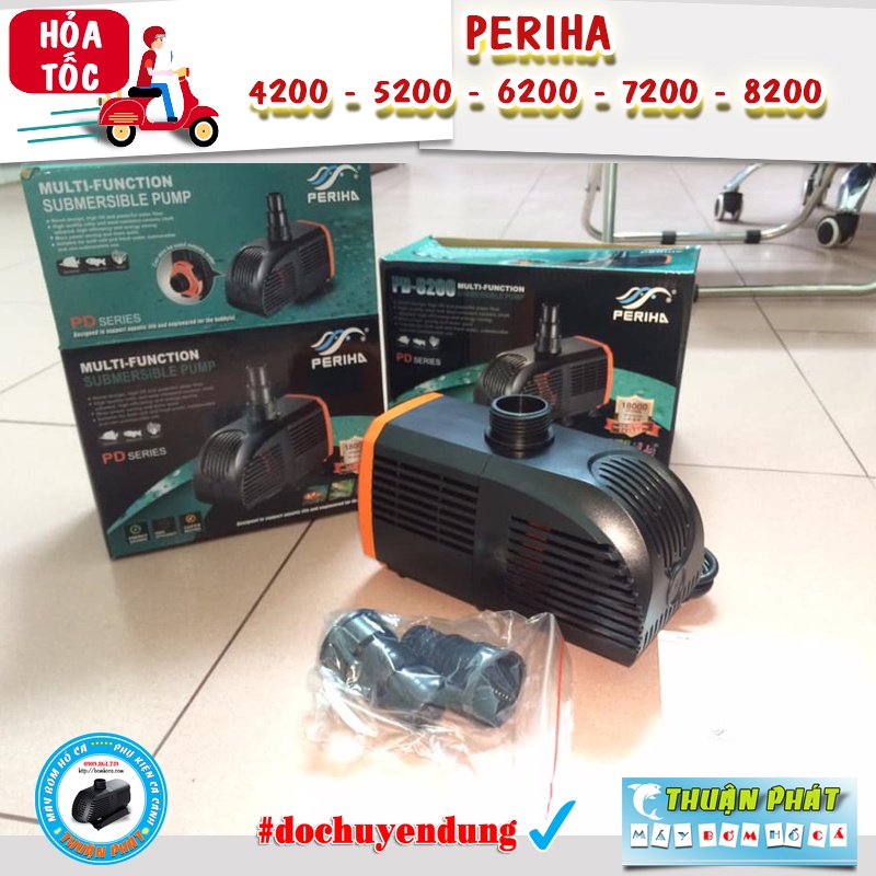 Máy bơm hồ cá Periha PD4200, PD5200, PD6200, PD7200, PD8200
