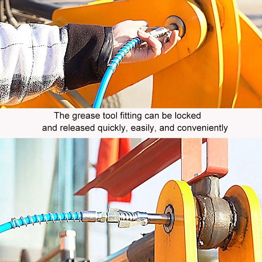 Đầu Nối Ống Mỡ BERNARDO 10000 PSI Chịu Được Sức Nặng Siêu Bền Tiện Dụng
