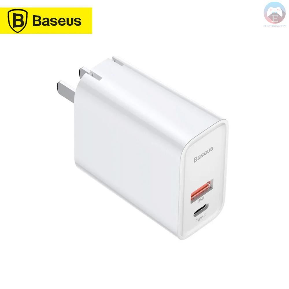 BASEUS Bộ Sạc Usb C 30w Pd Chất Lượng Cao Cho Iphone 12 Mini Pro Max Macbook Google Pixel Samsung Galaxy