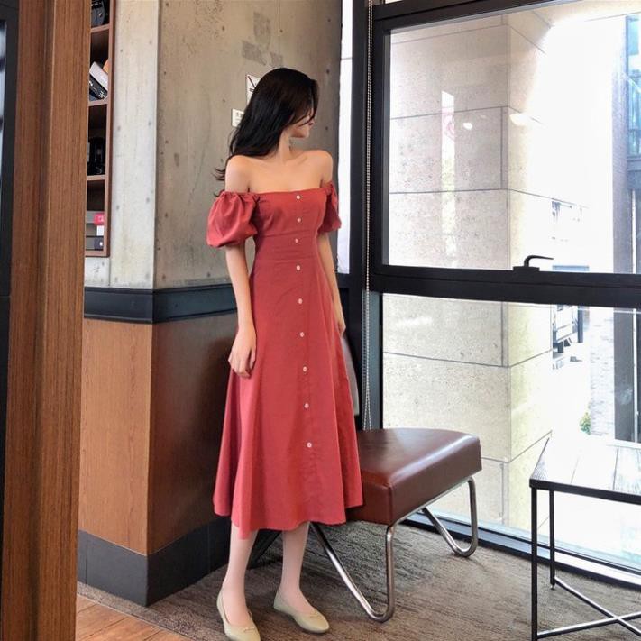 Đầm đũi xòe bánh bèo xinh iu cho chị em hẹn hò dạo phố | BigBuy360 - bigbuy360.vn