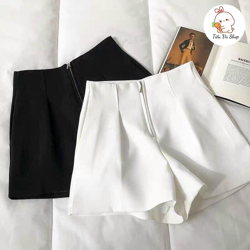 Quần Short Lưng Cao Khóa Trước Kiểu Mới mã 502