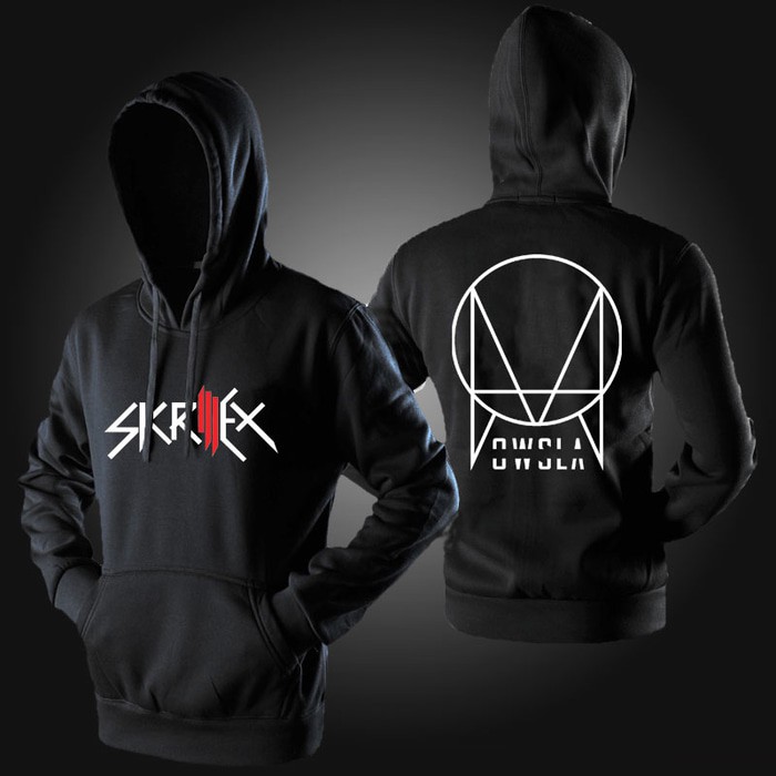 Áo Hoodie Skrillex Owsla Màu Đen 2