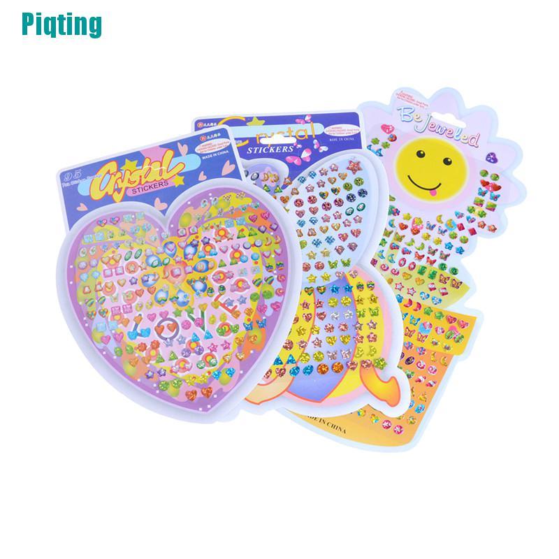 [Piqting] Đồ Chơi Miếng Dán Pha Lê Trang Sức / Túi Xách / Đồ Trang Sức / Tiệc