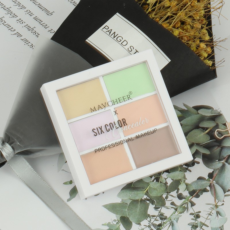 Bảng phấn che khuyết điểm Maycheer gồm 6 tông màu | BigBuy360 - bigbuy360.vn