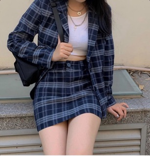 [Thanh lý] Set Vest+ chân váy Annie.store
