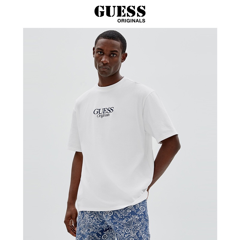 Áo Thun Nam Ngắn Tay In LOGO Guess Phong Cách Mới