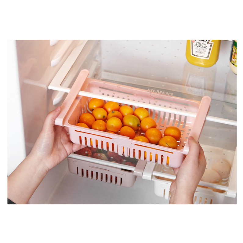 Giá Đựng Đổ Tủ Lạnh Rút Gọn Tiện Lợi