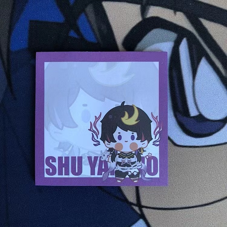 Tập Giấy Ghi Chú In Chữ Luxiem Nijisanji