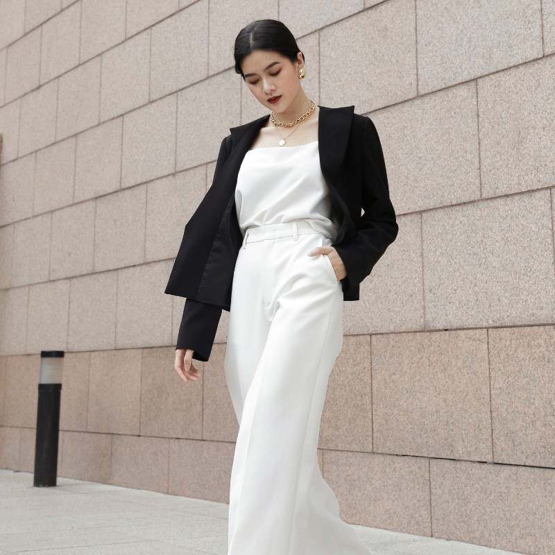 [Moda de lita] Áo vest nữ không nút cài Hilda | BigBuy360 - bigbuy360.vn