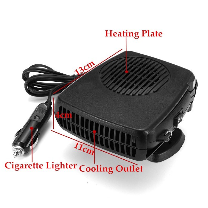 Máy Sấy Hơi Nước Chống Sương Trên Kính Xe Ô Tô, Máy sưởi kính Lái chắn gió cao cấp