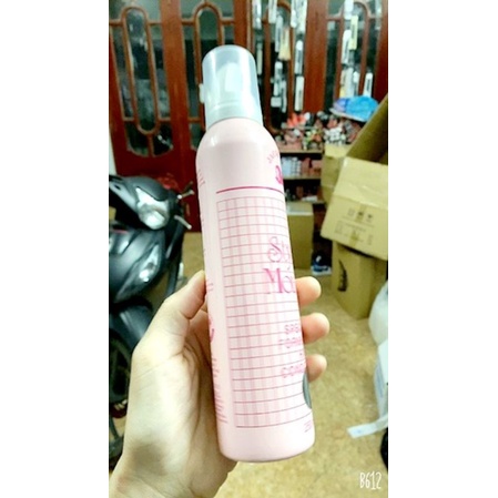 Bọt tạo kiểu tóc JACQUALINE, Mút mousse chải tóc, gôm xịt tóc tạo kiểu