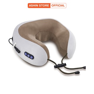 Gối Massage Chữ U Cho Người Ngồi Nhiều Chống Thoái Hóa Kẹp Cổ Thư Giãn