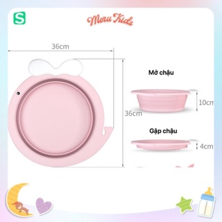 [FreeShip] Chậu gấp gọn 💖CHÍNH HÃNG💖 Chậu gấp gọn hình thú dễ thương tiện lợi