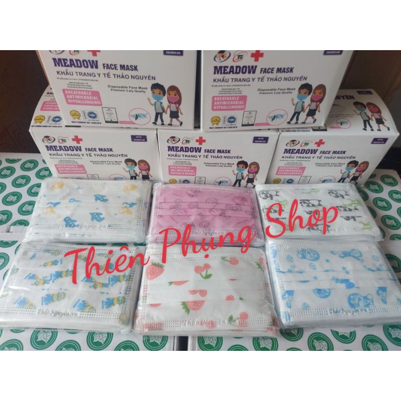 KHẨU TRANG Y TẾ  E BÉ HỘP 50 CÁI/5 BỊCH ( TÙY ĐỢT )
