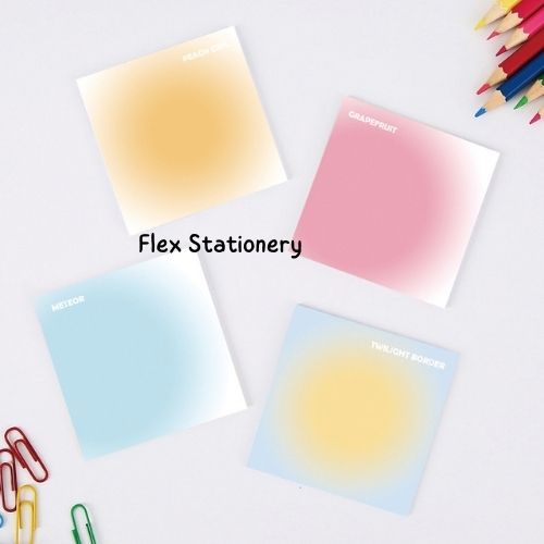 TẬP 50 TỜ GIẤY NOTE MÀU LOANG XINH XẮN, GIẤY GHI CHÚ TIỆN DỤNG, MÀU SẮC TƯƠI SÁNG