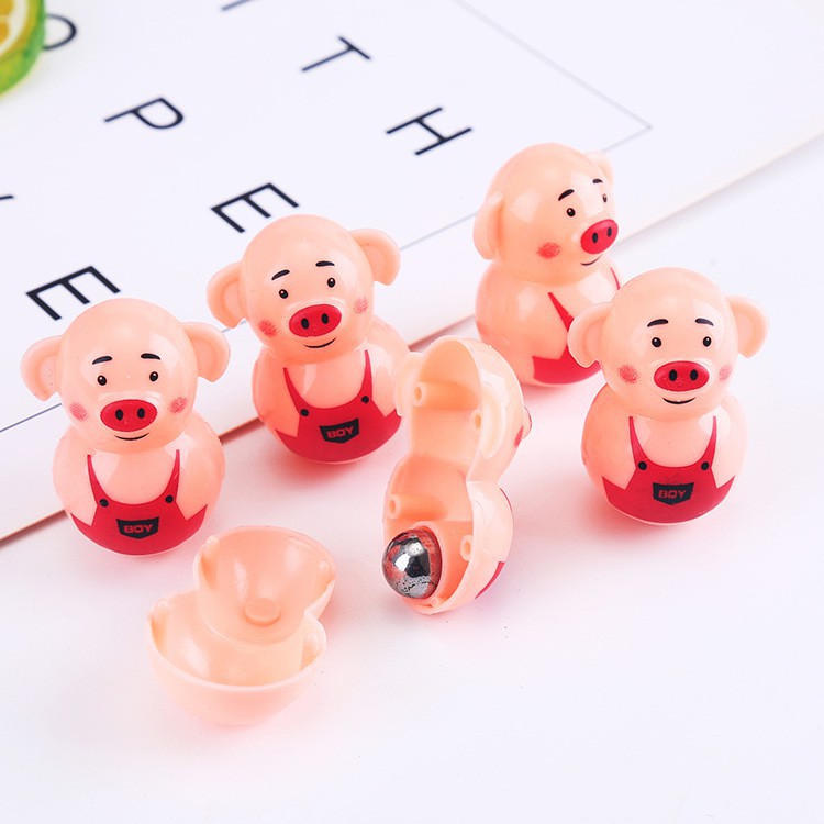 Lật đật mini hình lợn con 2*3cm - Đồ Chơi Lợn Con Lắc Lư Đáng Yêu 🍉Duashop🍉