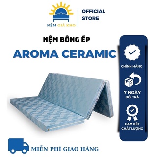 Nệm bông ép aroma ceramic gấp 3