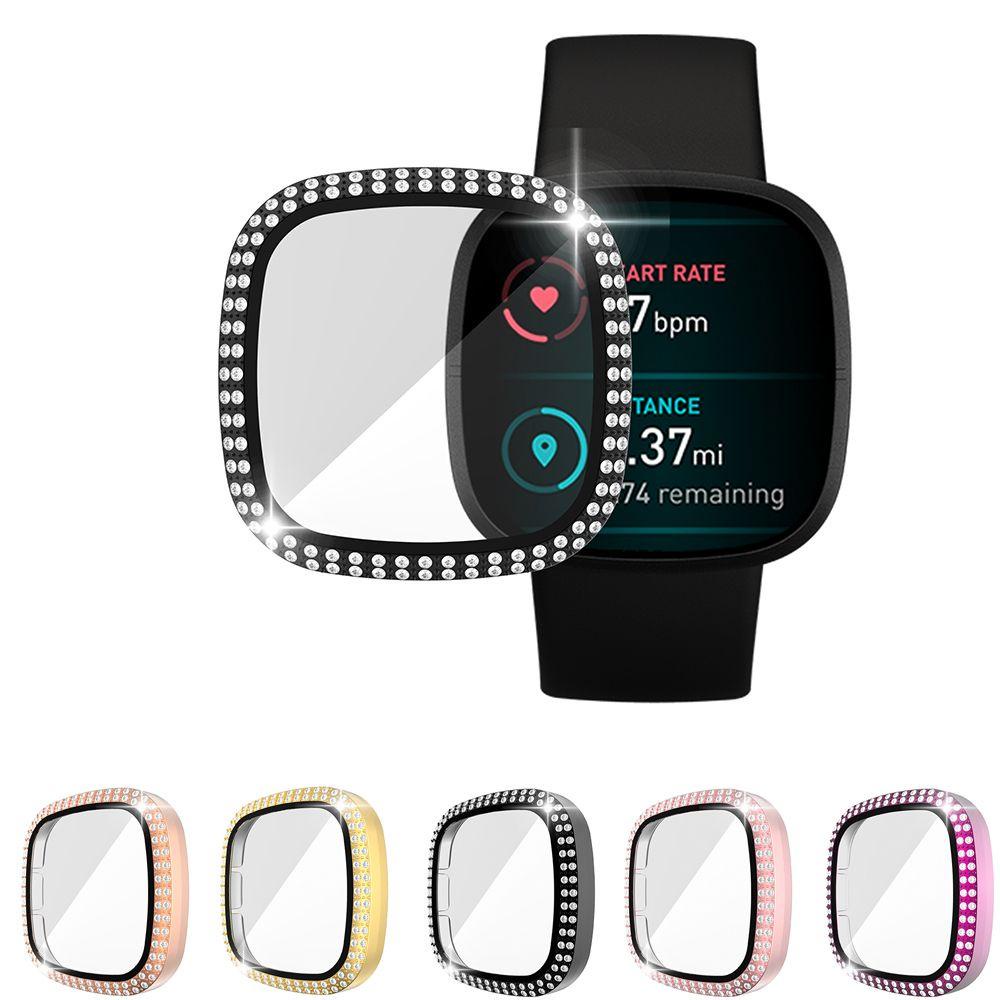 BTLIMER Ốp Bảo Vệ Mặt Đồng Hồ Thông Minh Fitbit VERSA 3 / Sense