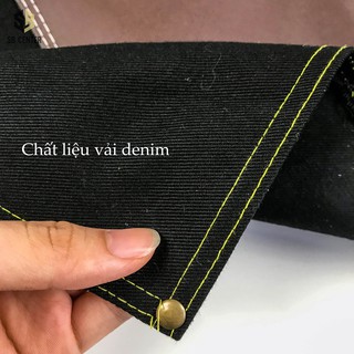 Tạp Dề Pha Chế Barista/Bartender Màu Đen