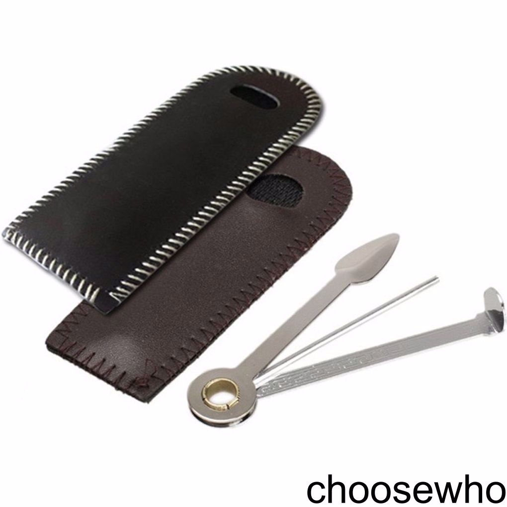 3 in 1 Cigar Cutter Tamper Scraper Multi Function Metal Tobacco Pipe Cleaner