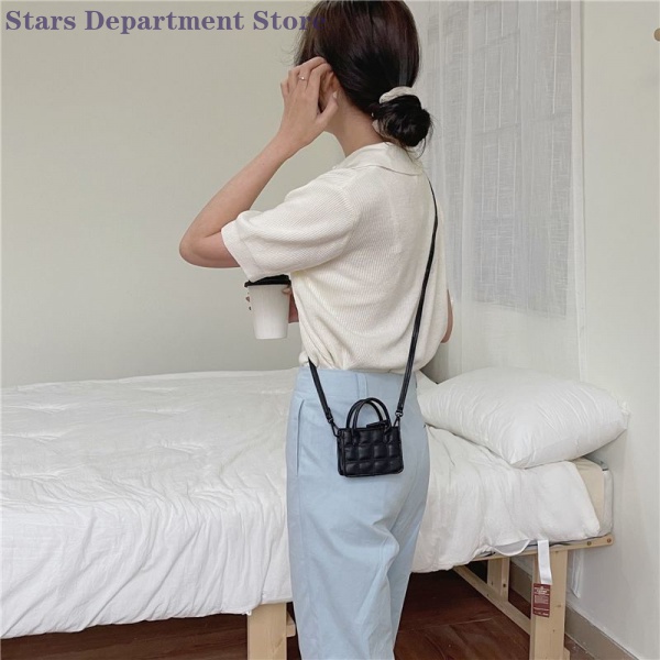 Túi đeo chéo vuông nhỏ xinh xắn phong cách Hàn Quốc dành cho nữ