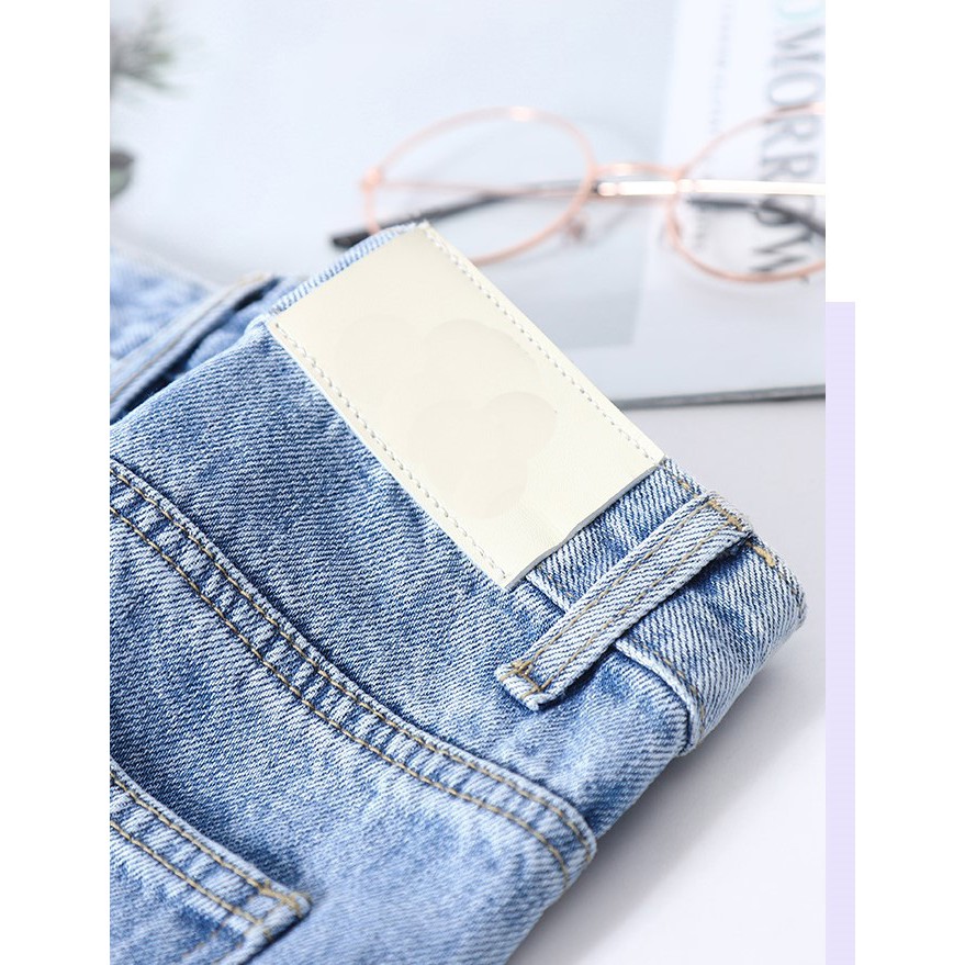 QUẦN JEAN ỐNG RỘNG NỮ LƯNG CAO MÀU XANH NHẠT CAO CẤP UTI ĐỦ SIZE S, M, L SIÊU HOT, CỰC MÁT MẺ, LAI CUỐN THỜI THƯỢNG