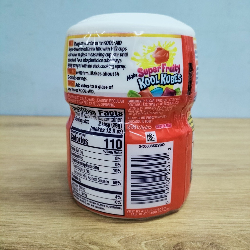 Bột Pha Nước Trái Cây Kool Aid 538g