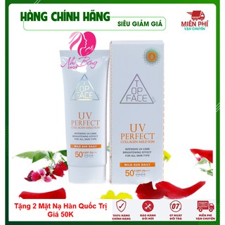 [Hàng Nhập Khẩu] Kem chống nắng bật tông chiết xuất từ Collagen ARRATOPFACE Hàn Quốc 70ml [Cam Kết Chính Hãng Hàn Quốc ]