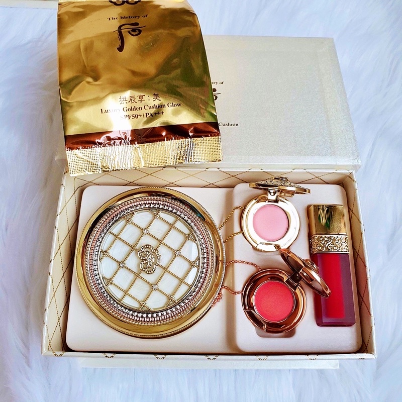[Chính hãng Có Tem] Phấn nước Whoo Luxury Golden Cushion Glow  Bản Limited 2020 30g | BigBuy360 - bigbuy360.vn