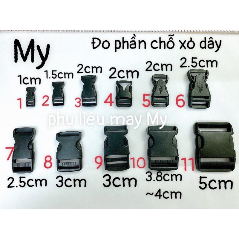 Khoá bóp khoá balo túi đeo