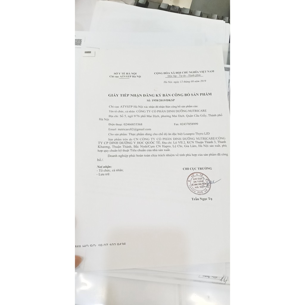 LEANPRO THYRO LID 400G -900G  KM KHI MUA 2 LON 900G