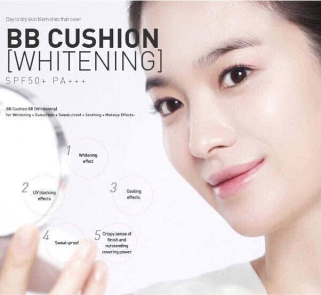 Phấn nước trang điểm đa năng Laneige BB Cushion Whitening Mini #N21 SPF50+ PA+++ | BigBuy360 - bigbuy360.vn