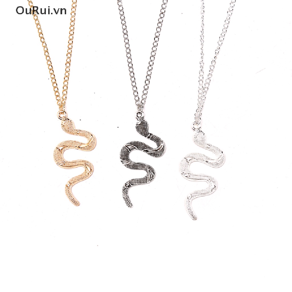 Vòng cổ Hình Rắn Phong Cách Tối Giản Kiểu Mới