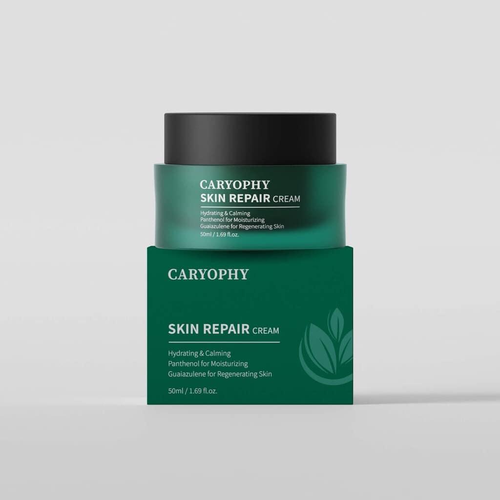 Kem dưỡng ẩm và phục hồi Caryophy Skin Repair Cream 50g & mẫu dùng thử