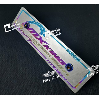 Bảng Tên MX King Titan Điện Phân Kèm 2 Ốc ProTi