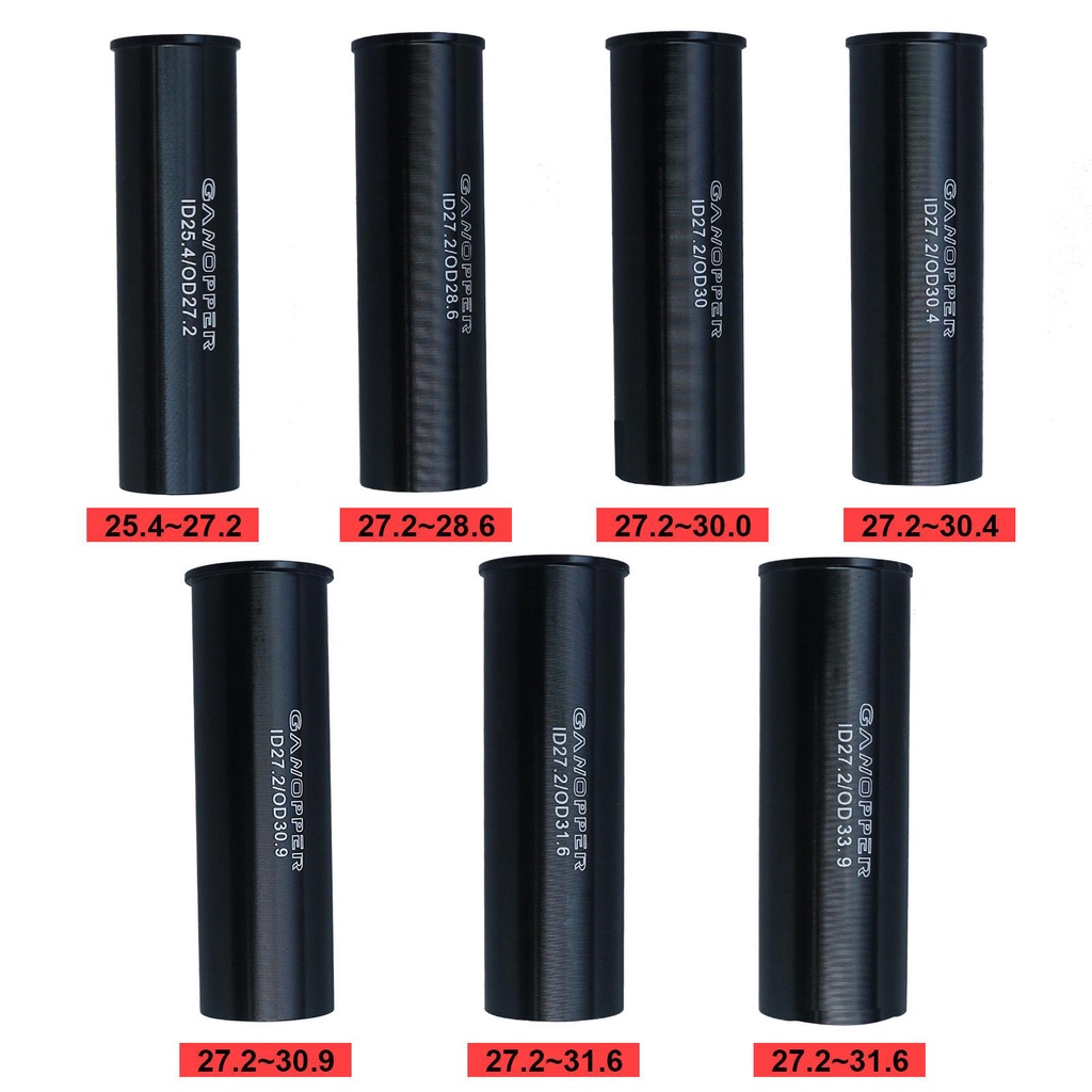 Ống Nối Giảm Thanh Trọng Lượng Nhẹ Bằng Hợp Kim 31.8 / 33.9 / 34.9 / 36 Cho Xe Đạp Leo Núi